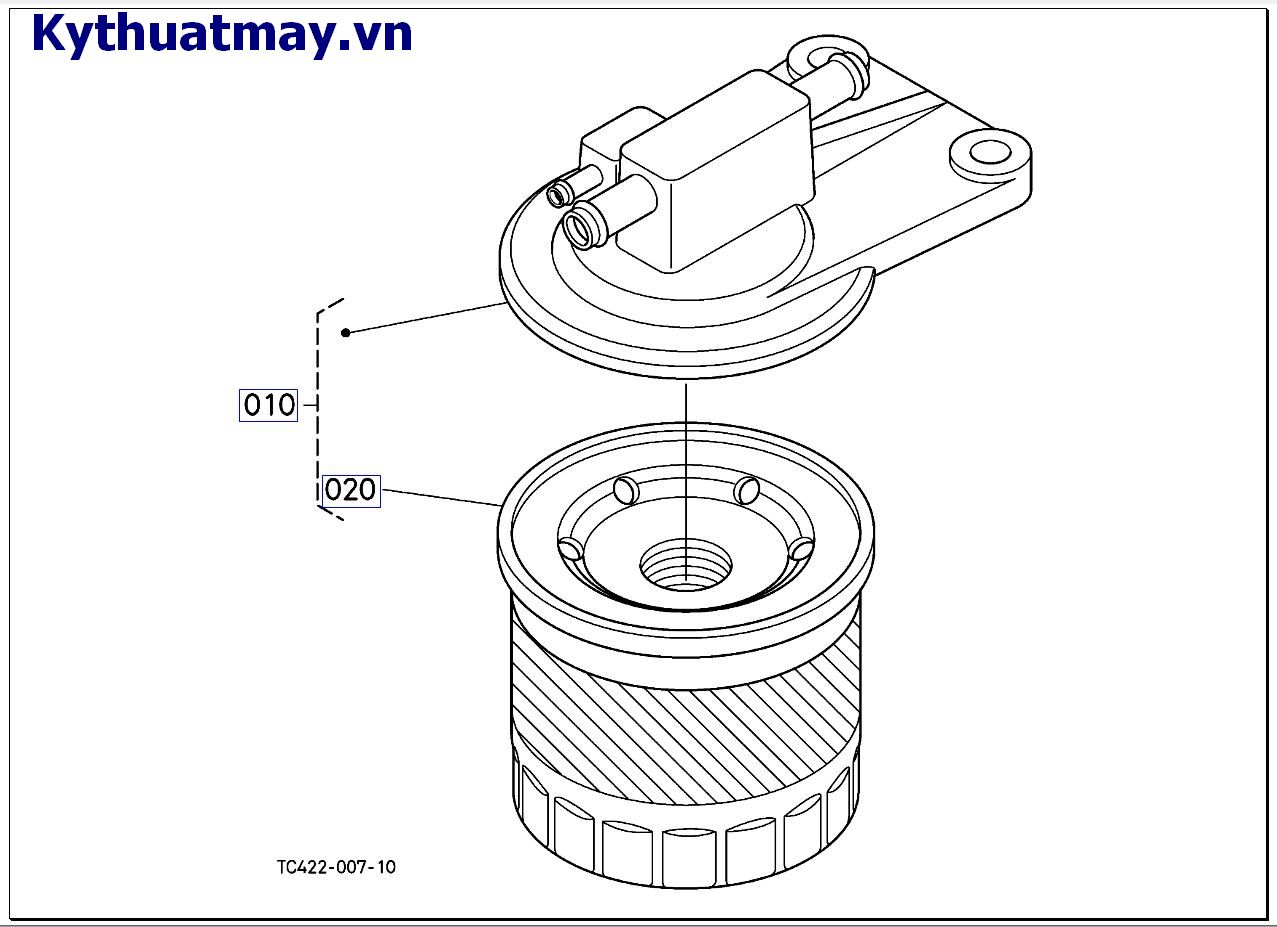 Bộ lọc nhiên liệu ( những bộ phận cấu thành)